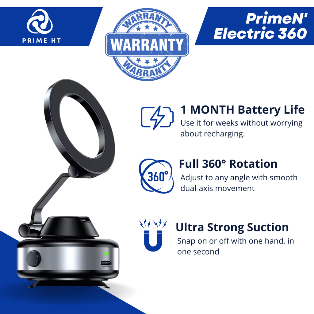 PrimeN' Electric 360 Phone Holder